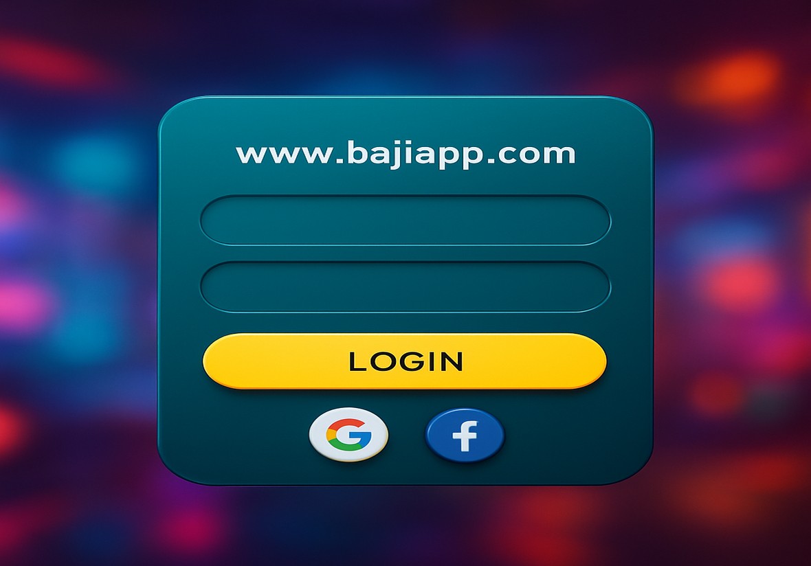Baji App লগইন পৃষ্ঠা